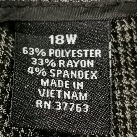 42x31 18W Houndstooth Trousers NWOT # 168 - Picture 6 of 9